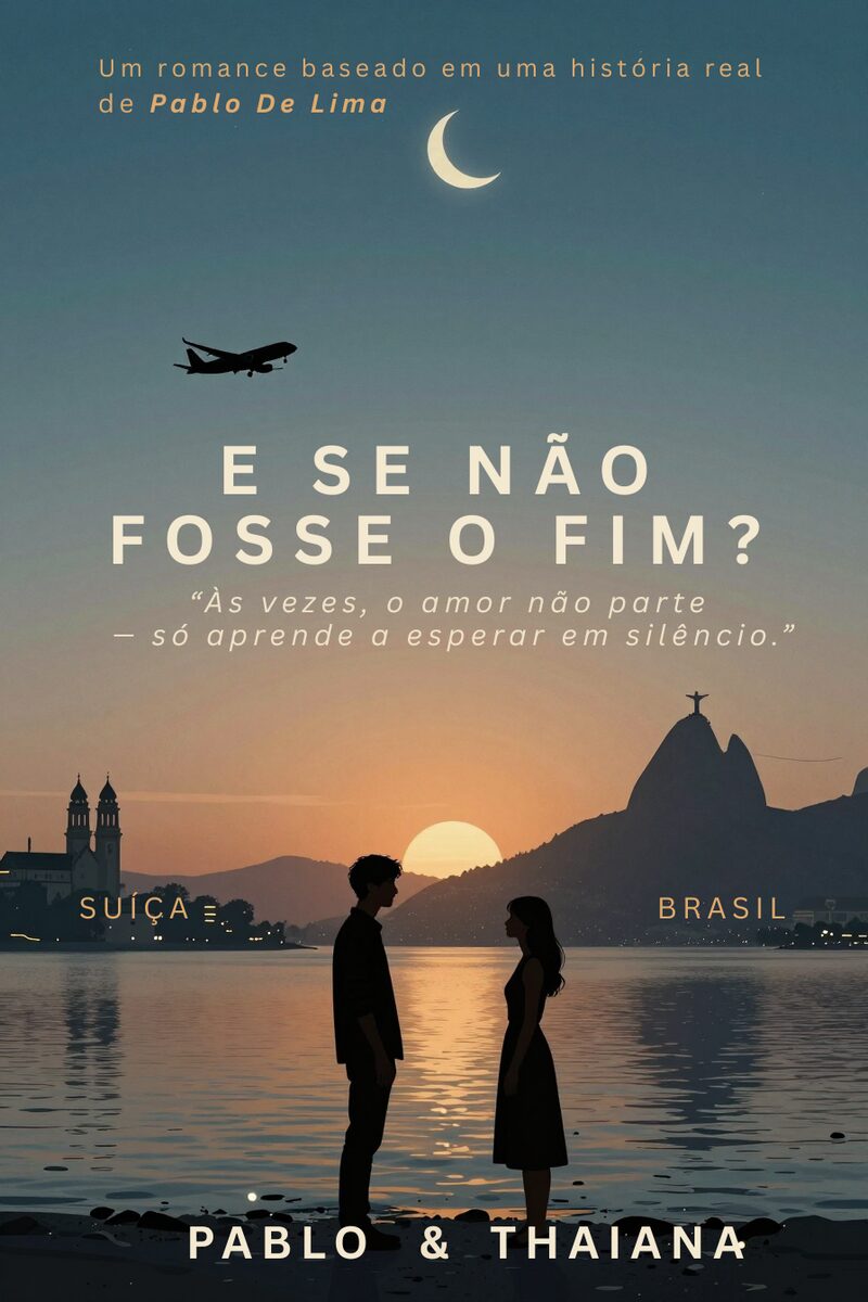 Capa do romance E Se Não Fosse o Fim?, de Pablo De Lima